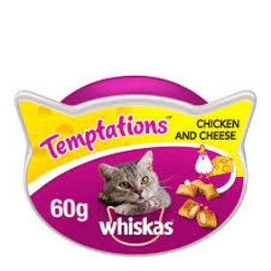Whiskas Treat Temptations Chicken And Cheese